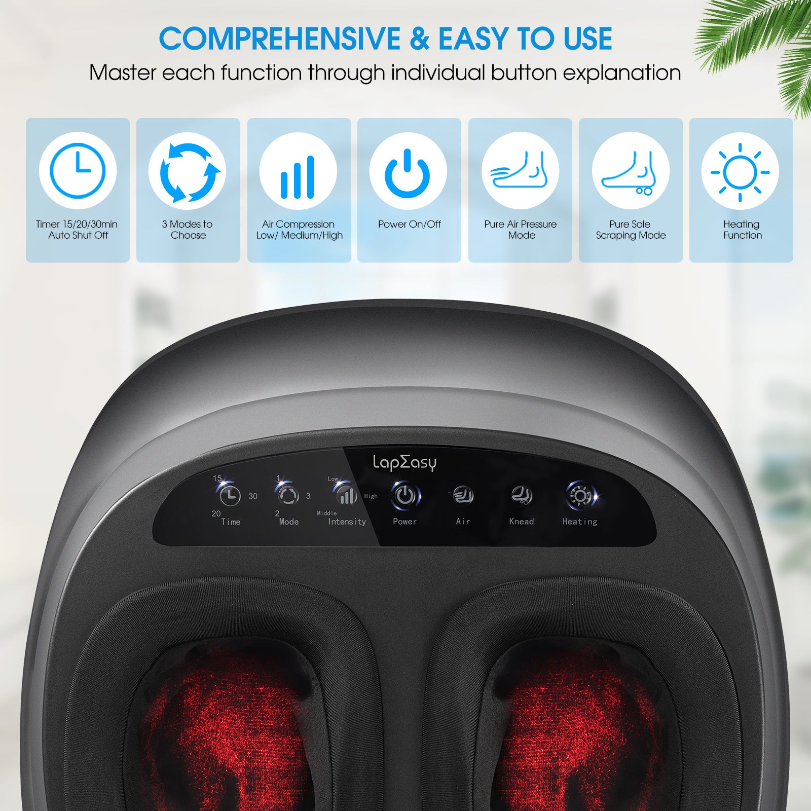 Foot Massager Machine With Heat And Massage Gifts For Men And Women Shiatsu Deep Kneading Electric Feet Massager For Home And Office Use Foot Massager Machine With Heat And Massage Gifts For Men And Women Shiatsu Deep Kneading Electric Feet Massager For Home And Office Use